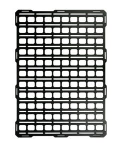 BuiltRight Industries 16in x 23.5in Tech Plate Steel Mounting Panel - Black