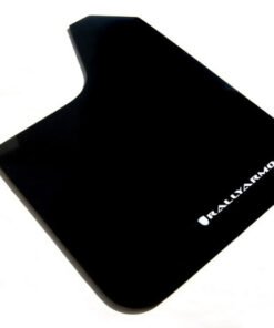 Rally Armor Universal Basic Mud Flap White Logo