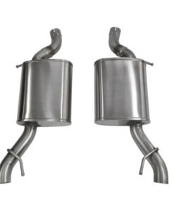 Corsa Sport Axle-Back Exhaust Dual Rear Polished Outlet 2014 Cadillac CTS Vsport 3.6L V6 Automatic