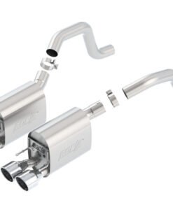 Borla 06-13 Chevy Corvette C6 ZO6/ZR1 Manual Trans S-Type II Rear Section Exht Dual Rd Rolled Tips