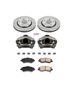 Power Stop 08-16 Chrysler Town and Country Autospecialty Kit w/ Calipers - Front