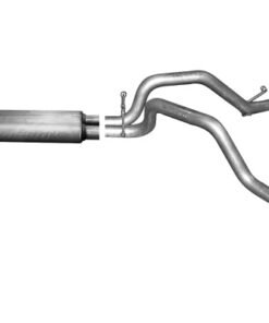Gibson 14-19 Cadillac Escalade Base 6.2L 3.5in/2.25in Cat-Back Dual Extreme Exhaust - Aluminized
