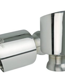 aFe MACH Force-XP 4-1/2in Polished OE Replacement Exhaust Tips - 15-19 Dodge Charger/Hellcat