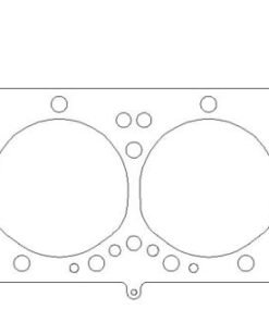 Cometic 62-69 Chevrolet V8 5.3L Small Block 4.060in Bore .032in MLS Head Gasket (w/Valve Pockets)