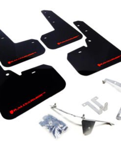 Rally Armor 13+ Subaru XV Crosstrek Red Mud Flap w/ White Logo