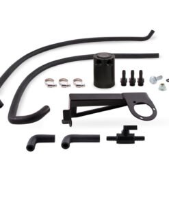 Mishimoto 2016+ Ford Focus RS Baffled Oil Catch Can Kit - Black
