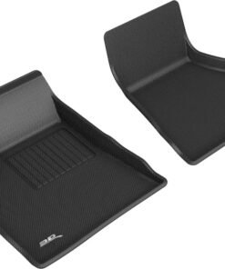 3D MAXpider 2015-2020 Tesla Model S Kagu 1st Row Floormat - Black