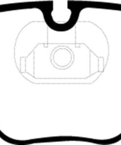 EBC 04-06 BMW X3 2.5 (E83) Greenstuff Rear Brake Pads