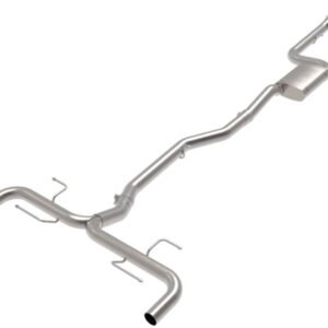 AFE 17-21 Alfa Romeo Giulia L4-2.0L (t) Mach Force-Xp 2in to 2-1/2in 304SS Cat-Back Exhaust