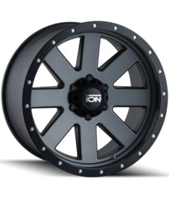 ION Type 134 18x10 / 5x139.7 BP / -19mm Offset / 108mm Hub Matte Gunmetal/Black Beadlock Wheel