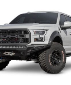 Addictive Desert Designs 17-18 Ford F-150 Raptor Stealth Fighter Front Bumper w/ Winch Mount