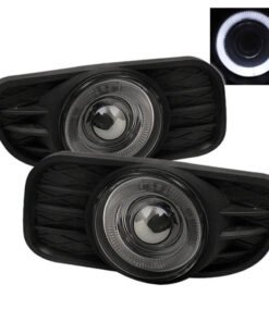 Spyder Jeep Grand Cherokee 99-04 Halo Projector Fog Lights w/Switch Smoke FL-P-JGC99-HL-SM