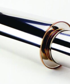 HKS Universal SS Hi-Power Muffler (120mm tip / 75mm piping)