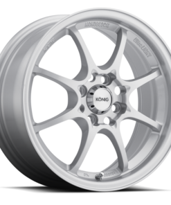 Konig Helium 15x6.5 4x100 ET40 Silver