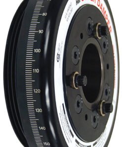ATI Damper - 7.074in - Alum - Honda D - 4 Grv Rear Alum uminum Pulley - 10 Percent Underdrive