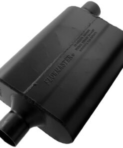 Flowmaster Super 44 Muffler, 2.25 Center In/ 2.25 Offset Out - Aggressive Sound