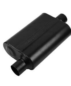 Flowmaster Super 44 Muffler, 2.50 Offset In/ 2.50 Center Out - Aggressive Sound