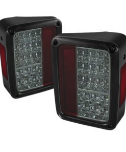 Spyder Jeep Wrangler 07-15 LED Tail Lights Smoke ALT-YD-JWA07-LED-SM