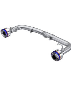 MBRP 2022 Subaru BRZ 2.4L/Toyota GR86 2.4L 2.5in Dual Split Rear Exit w/5in OD Burnt End Tips - T304