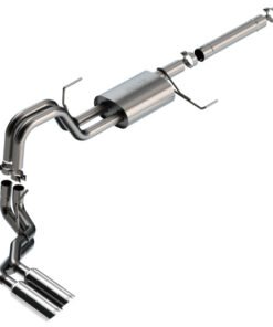 Borla 21-22 Ford F-150 Powerboost 3.5L V6 2WD & 4WD 4DR 3in, 2.25in S-TYPE Catback w/ Chrome Tips