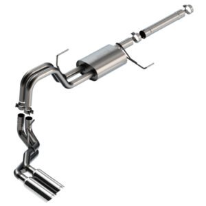 Borla 21-22 Ford F-150 Powerboost 3.5L V6 2WD & 4WD 4DR 3in, 2.25in S-TYPE Catback w/ Chrome Tips