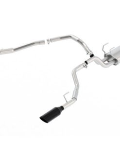 Borla 09-17 Ram 1500 5.7L V8 3in-2.5in Dual Out Pipe 5in Tip S-Type Exhaust Black Chrome
