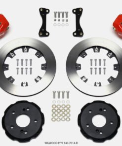 Wilwood Forged Dynalite Front Hat Kit 12.19in Red 02-06 Acura RSX-5 Lug