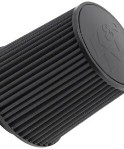 K&N Universal Rubber Filter-Round Tapered 4.5in Flange ID x 8in Base OD x 6.625in Top OD x 8in H
