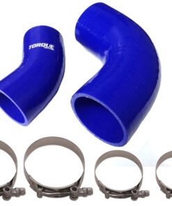 Torque Solution IC Boost Tubes (Blue): Mazdaspeed 3 2007-2013