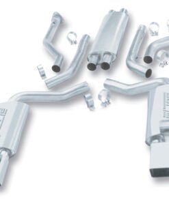 Borla 92-96 Chevrolet Corvette Hatchback/Conv 5.7L 8cyl 4/6 Spd Touring SS Catback Exhaust
