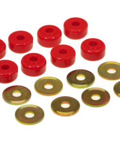Prothane Universal End Link Bushings & Washers - 5/8 x 1 1/8 OD - Red