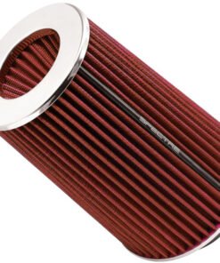 Spectre Adjustable Conical Air Filter 9-1/2in. Tall (Fits 3in. / 3-1/2in. / 4in. Tubes) - Red