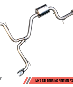 AWE Tuning VW MK7 GTI Touring Edition Exhaust - Chrome Silver Tips