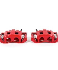 Power Stop 06-10 Ford Explorer Front Red Calipers w/Brackets - Pair
