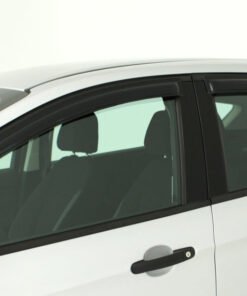 AVS 18-21 Hyundai Accent Ventvisor Outside Mount Deflectors 4pc - Smoke