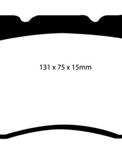 EBC 04-08 Acura TL 3.2 (Manual)(Brembo) Yellowstuff Front Brake Pads