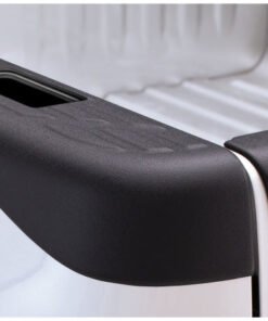 Bushwacker 07-13 GMC Sierra 1500 Fleetside Bed Rail Caps 97.6in Bed - Black