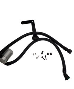 J&L 11-19 Ford F-150 2.7L/3.5L/5.0L Passenger Side Oil Separator 3.0 - Clear Anodized