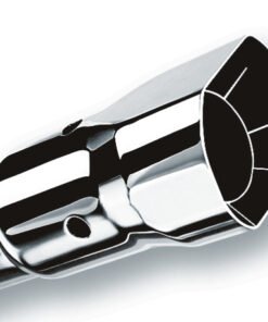 Borla Universal Polished Tip Single Square Angle-Cut Intercooled (inlet 2 1/2in. Outlet 2 7/8 x 2 3/