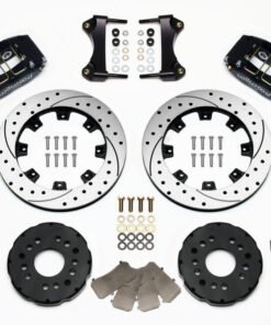 Wilwood Dynapro Radial Front Kit 12.19in Drilled 95-99 Mitsubishi Eclipse (*Line Kit Needed*)