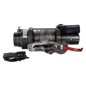 Warn 97740 16.5TI-S Series Electric Winch with Spydura Pro Synthetic Rope