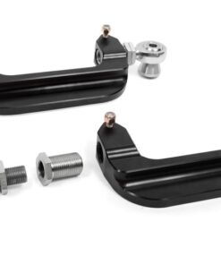 BMR 15-18 S550 Mustang Billet Aluminum Camber Links Adjustable (Poly/Rod ends) - Black Anodized