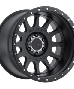 Method MR605 NV 20x12 -52mm Offset 6x5.5 106.25mm CB Matte Black Wheel