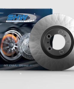 SHW 05-09 Volkswagen Touareg 3.2L/4.2L w/18in Wheels Left Front Smooth Monobloc Brake Rotor