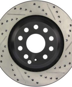 StopTech 09 VW Passat CC / 06-09 Passat Slotted & Drilled Left Rear Rotor