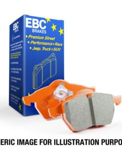 EBC 2016+ Mercedes-Benz GLE43 AMG (Coupe) 3.0L Twin Turbo Orangestuff Front Brake Pads