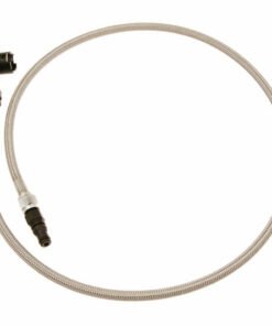 McLeod Line Assy Mustang 2005-Up 36in W/Male Wire Clip Fittings & Elbow Bleeder