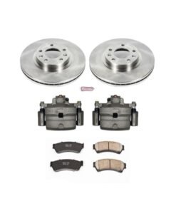 Power Stop 06-12 Ford Fusion Autospecialty Kit w/ Calipers - Front