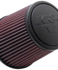 K&N Universal Rubber Filter - Round Tapered 6in Base OD x 3in Flange ID x 6in H