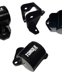 Torque Solution Billet Aluminum Mount Kit (3 Bolt): 96-00 Honda Civic EK B/D-Series